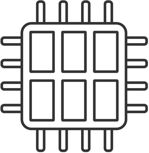 procesadores de seis nucleos ilustracion